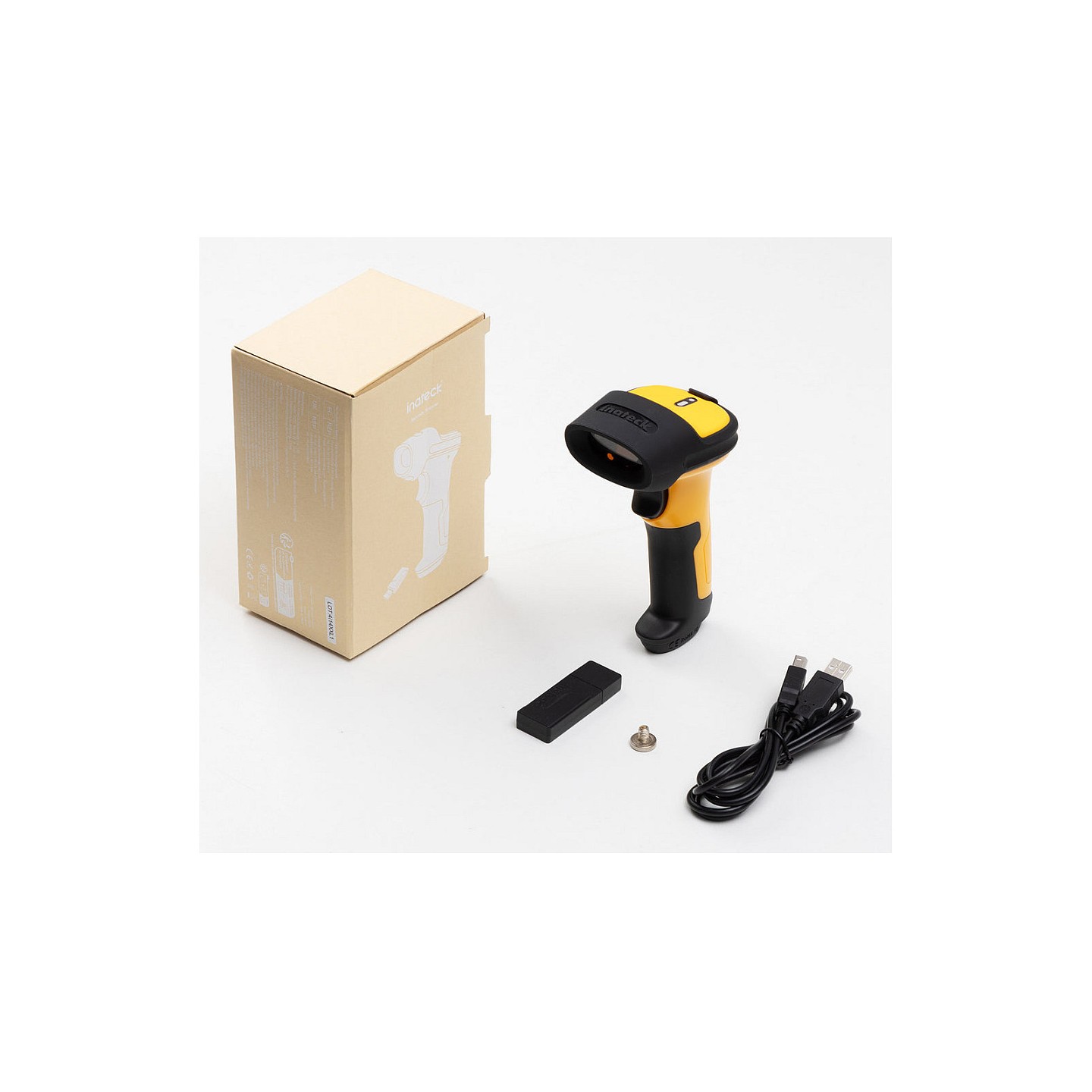 inateck Barcodescanner P6-AI yellow [BCST-P6-AI_yellow] — Buy in Cyprus with Fast Delivery
