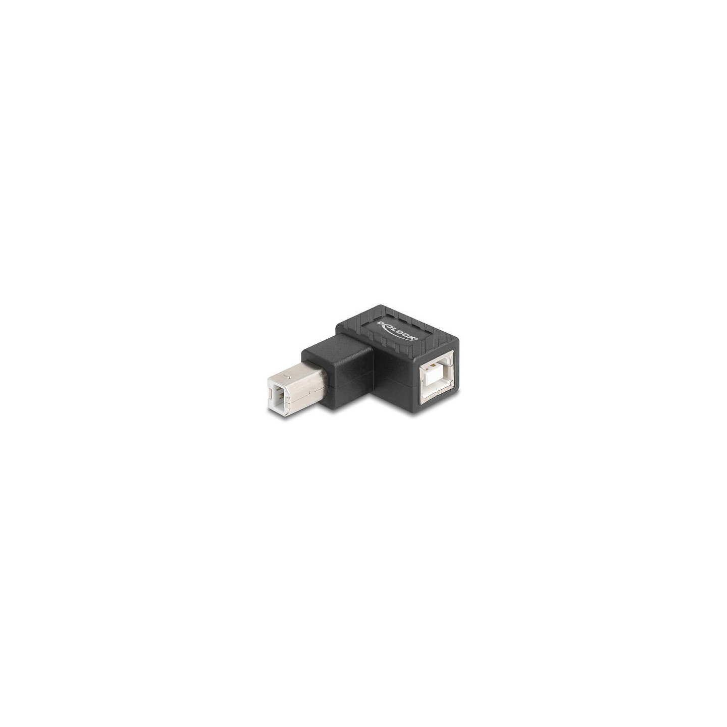 DELOCK Adapter USB 2.0 B Stecker zu B Buchse 90° gew. oben — Buy in Cyprus with Fast Delivery