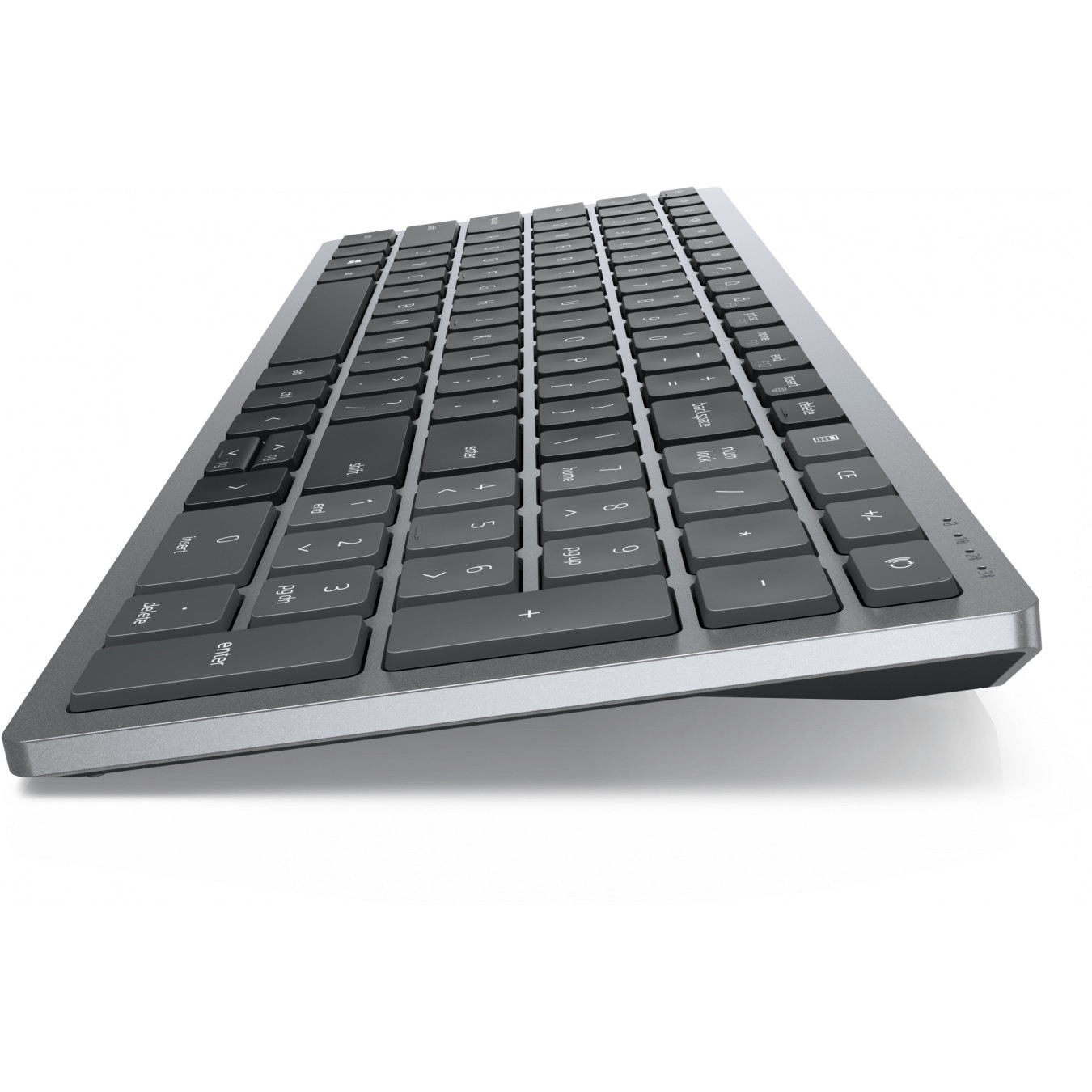 Dell Pro Plus Compact Keyboard & Mouse - KM7120W - German QWERTZ, Grey Titanium, Wireless (Bluetooth 5.0)