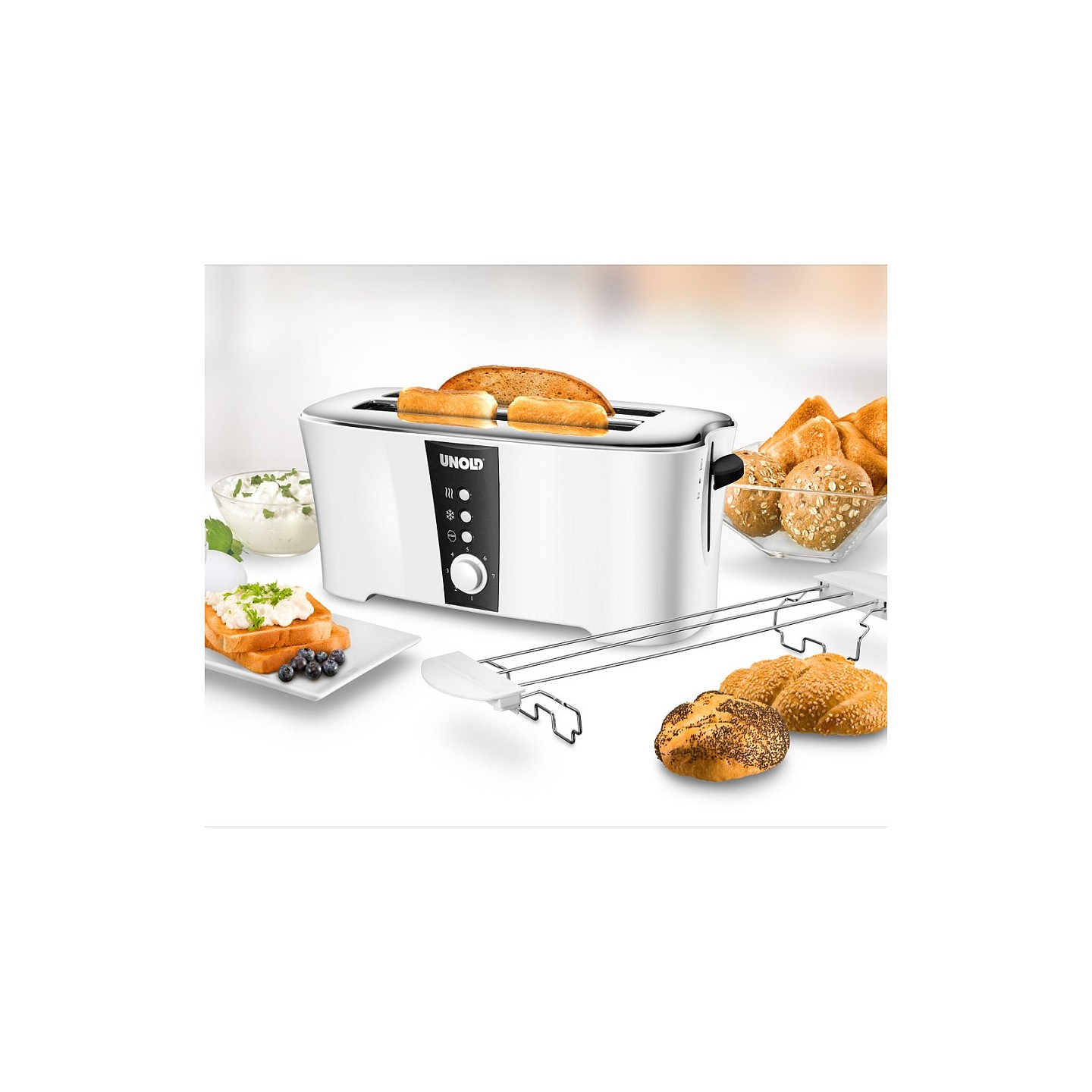 Unold 38020 Toaster Design Dual — Buy in Cyprus with Fast Delivery