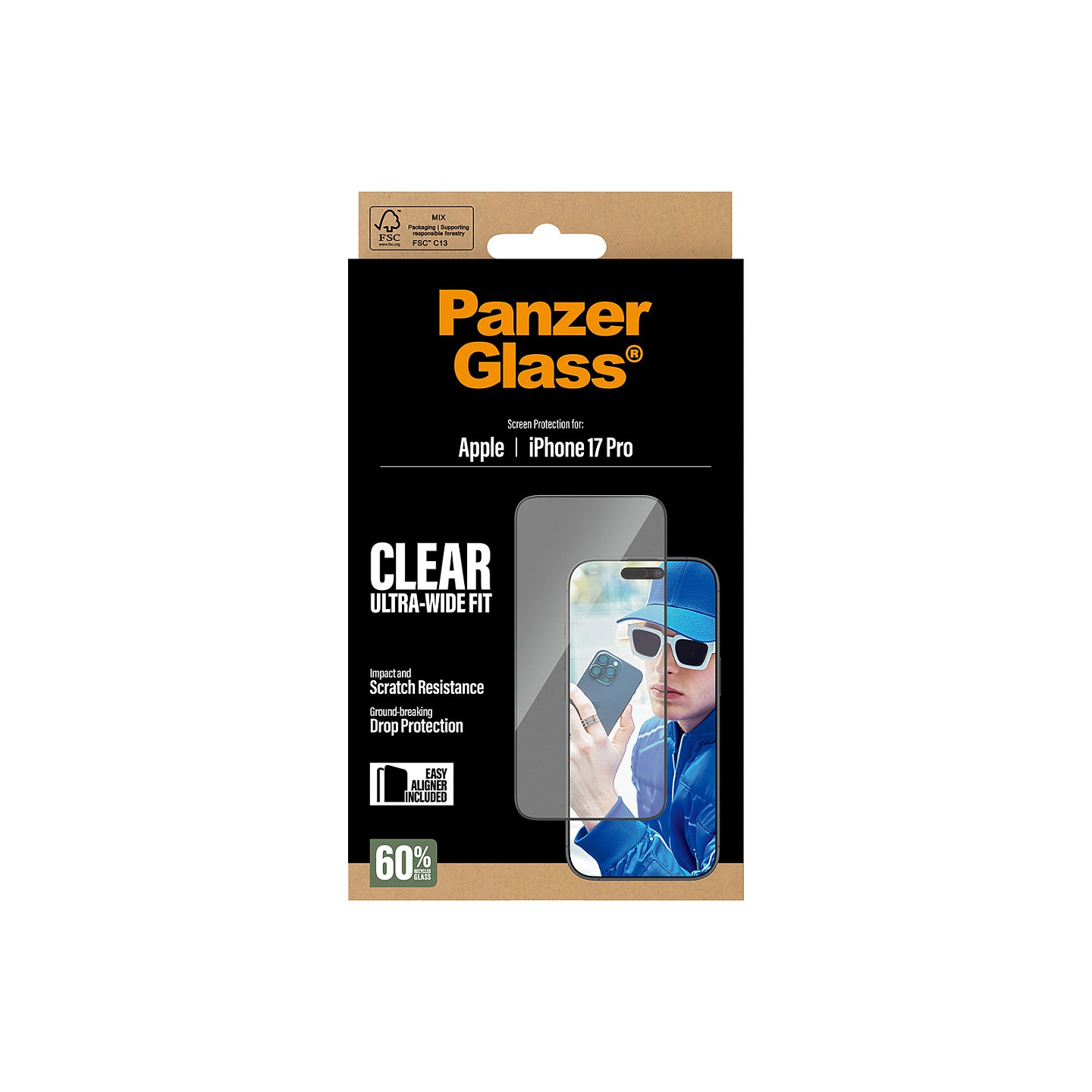 PanzerGlass Schutzglas iPhone 17 Pro UWF — Buy in Cyprus with Fast Delivery