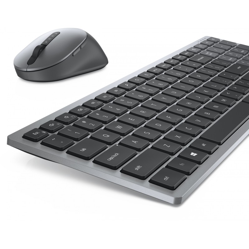 Buy Dell Pro Plus Compact Keyboard & Mouse - KM7120W - German QWERTZ, Grey Titan... in Cyprus, Nicosia, Limassol, Larnaka, Pafos