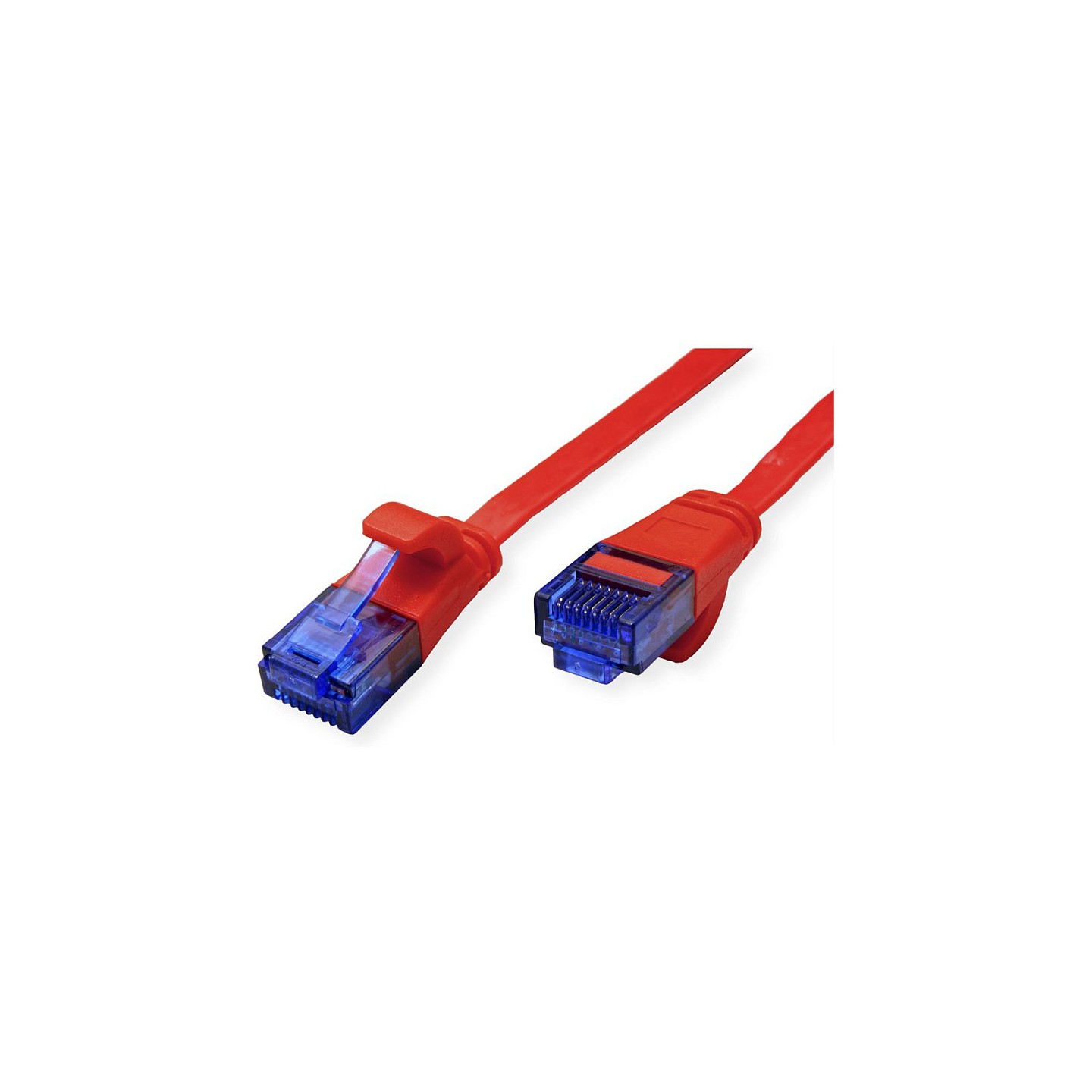 VALUE Patchkabel Cat.6A (Class EA) UTP. extra-flach. rot. 3 m — Buy in Cyprus with Fast Delivery