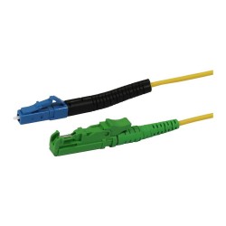 Synergy21 LWL-1-Faser-Patchk. 30mtr.LC-LSH(E2000APC). 9 125u. OS2. G657A2. AD2mm. LC hat flexible Knickschutztülle