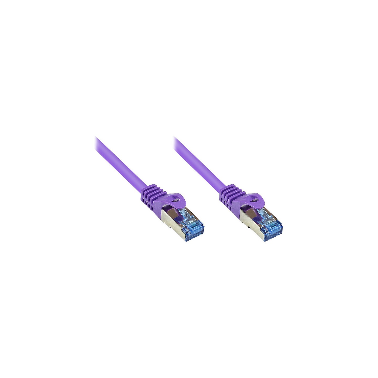 Good Connections Cat.6A Patchkabel S FTP HF violett 0.5m — Buy in Cyprus with Fast Delivery