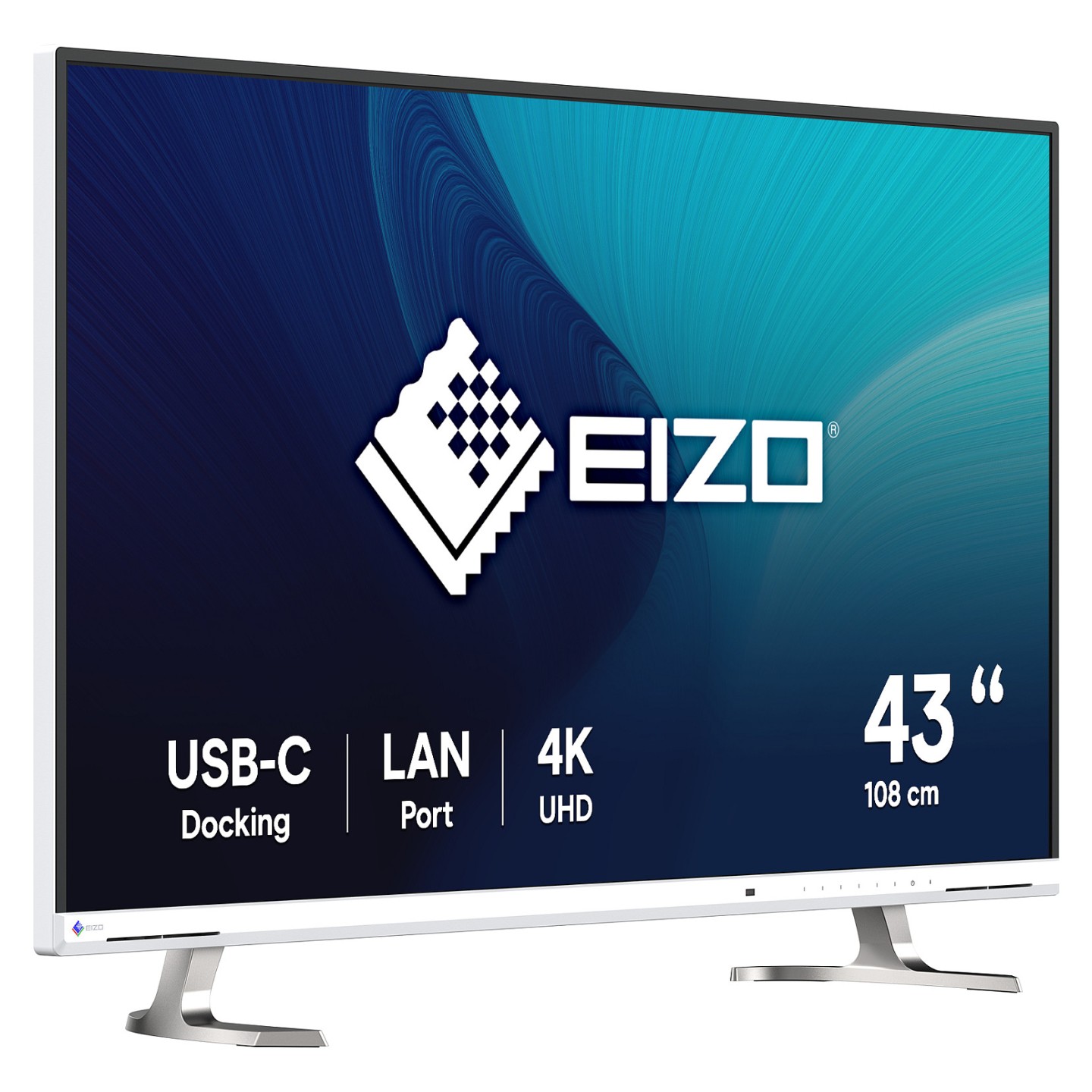 EIZO 108cm (42.5') EV4340X-WT 16:09 4K 2xHDMI+DP+USB-C IPS — Buy in Cyprus with Fast Delivery