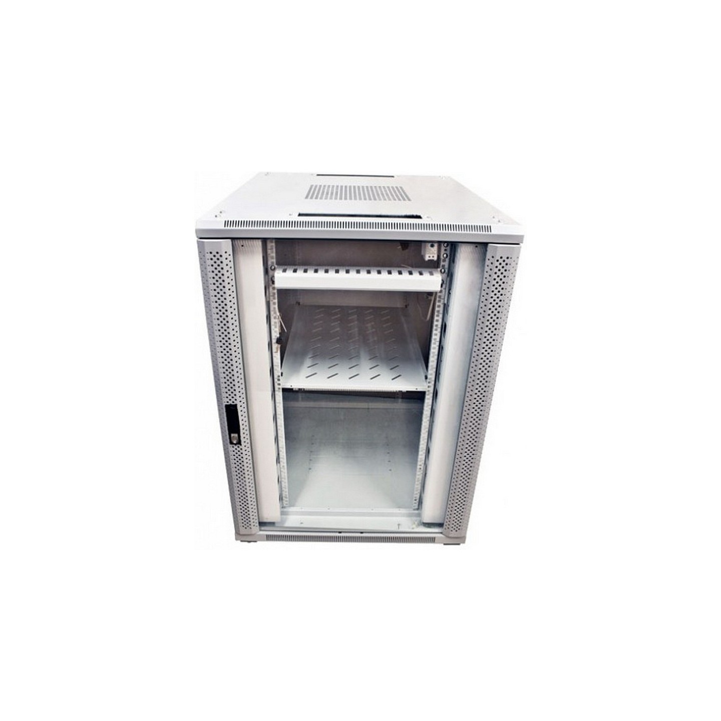ALLNET Netzwerkschrank 19' 32HE B800 T 900mm Glastür Lichtgrau SNB-Serie — Buy in Cyprus with Fast Delivery