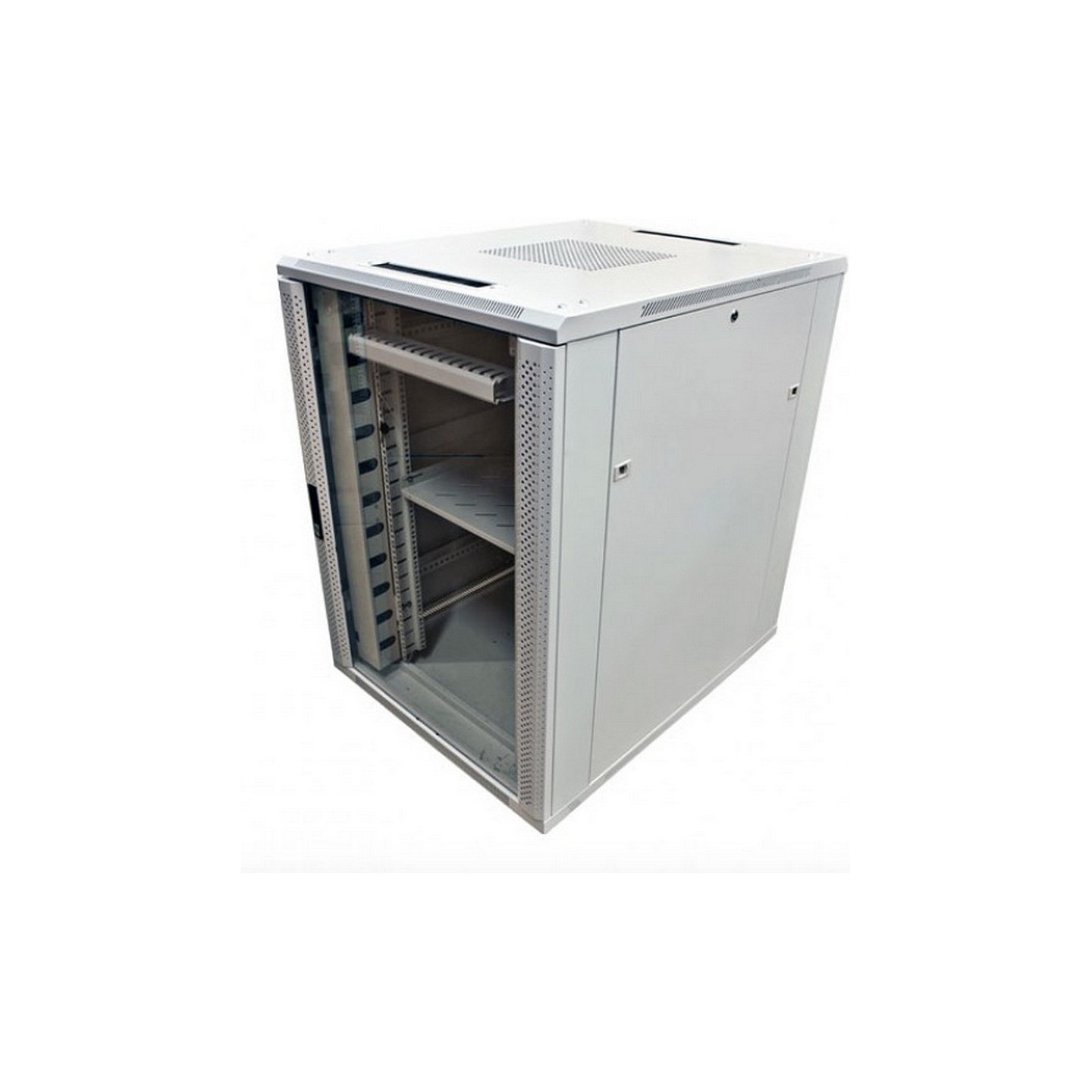 ALLNET Netzwerkschrank 19' 32HE B800 T 900mm Glastür Lichtgrau SNB-Serie — Buy in Cyprus with Fast Delivery