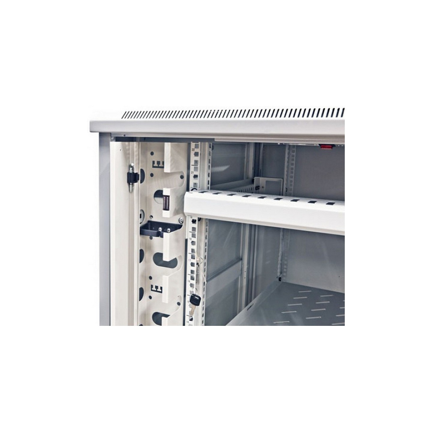 ALLNET Netzwerkschrank 19' 32HE B800 T 900mm Glastür Lichtgrau SNB-Serie — Buy in Cyprus with Fast Delivery