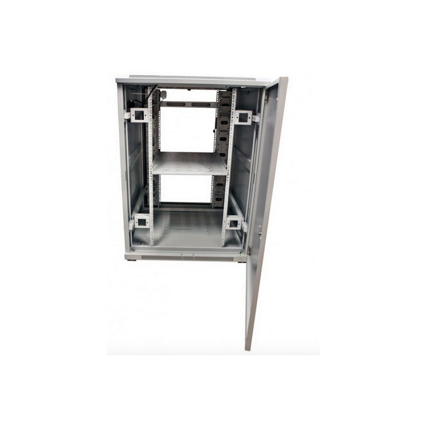 ALLNET Netzwerkschrank 19' 32HE B800 T 900mm Glastür Lichtgrau SNB-Serie — Buy in Cyprus with Fast Delivery