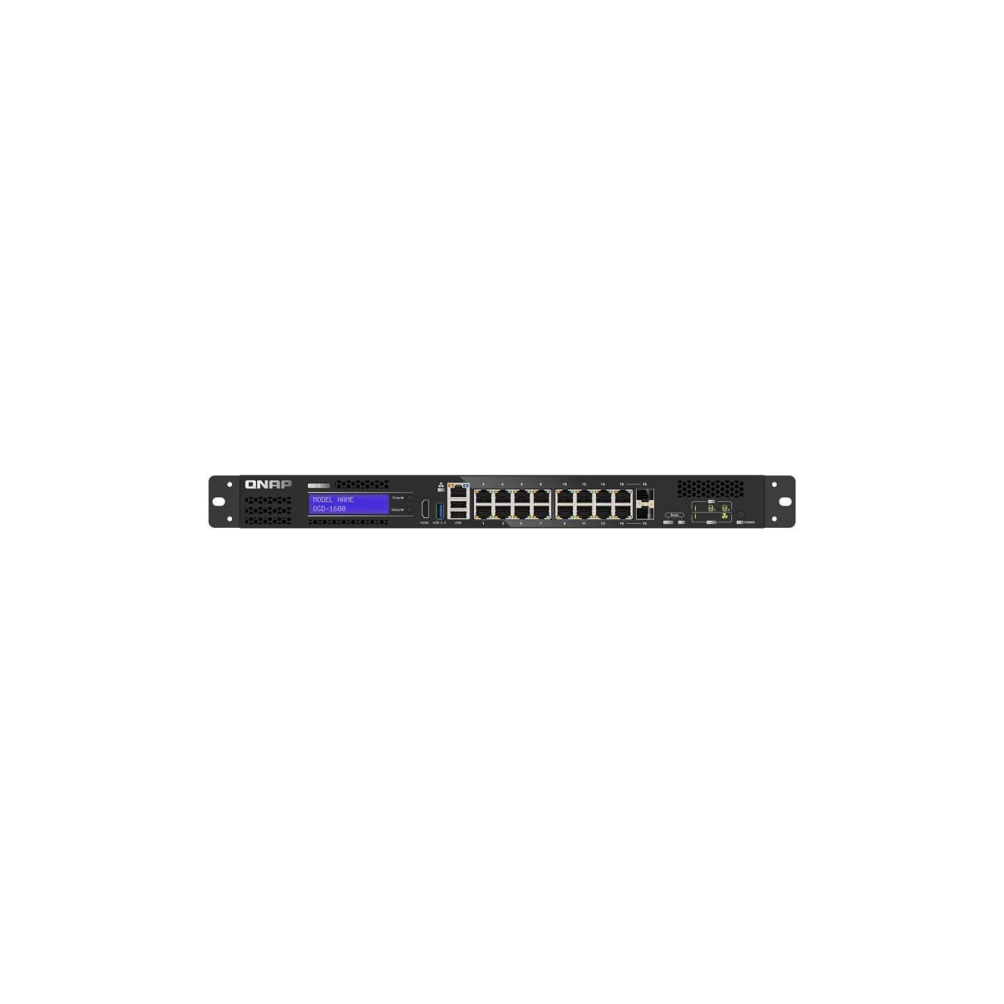 QGD-1600 - Switch - Smart - 4 x 10 100 1000 (PoE++) + 10 x 10 100 1000 (PoE+) + 2 x Kombinations-Gigabit-SFP (PoE+) -...