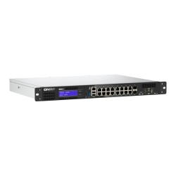 QGD-1600 - Switch - Smart - 4 x 10 100 1000 (PoE++) + 10 x 10 100 1000 (PoE+) + 2 x Kombinations-Gigabit-SFP (PoE+) -...