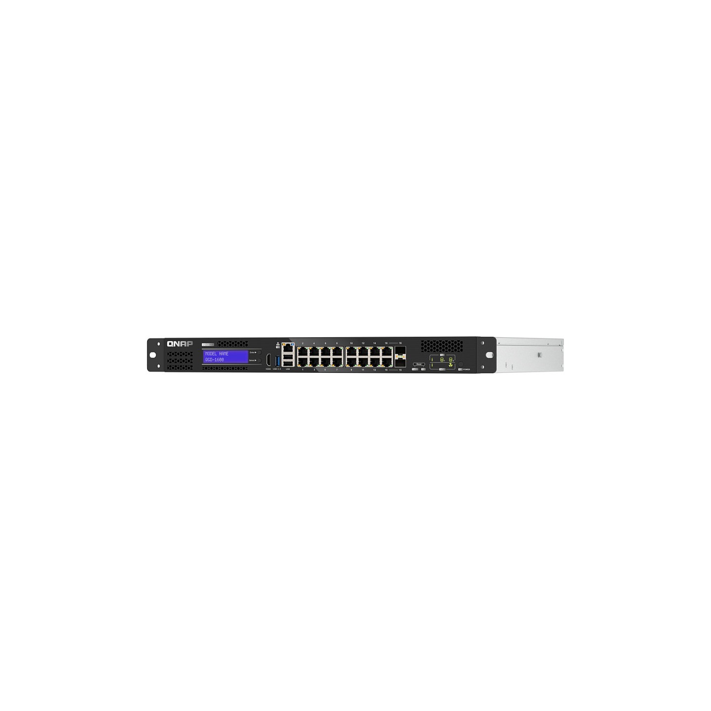 QGD-1600 - Switch - Smart - 4 x 10 100 1000 (PoE++) + 10 x 10 100 1000 (PoE+) + 2 x Kombinations-Gigabit-SFP (PoE+) -...