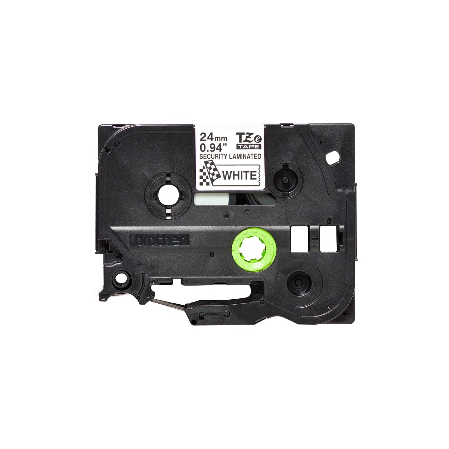 Schriftbandkassette Brother 24mm weiß schwarz TZe-SE5 — Buy in Cyprus with Fast Delivery