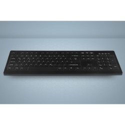 Cherry AK-C8100F-U1-B US - wischdesinfizierbar - schwarz - US englisch — Buy in Cyprus with Fast Delivery