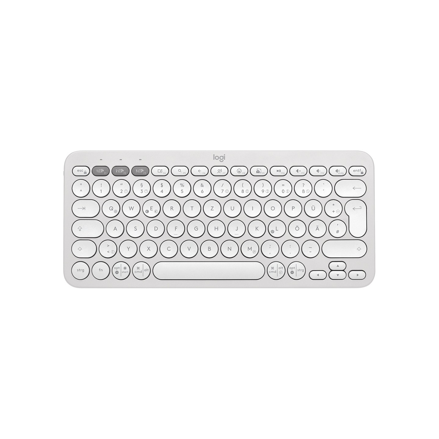 Logitech PEBBLE KEYS 2 K380S TONAL WHITE — Buy in Cyprus with Fast Delivery