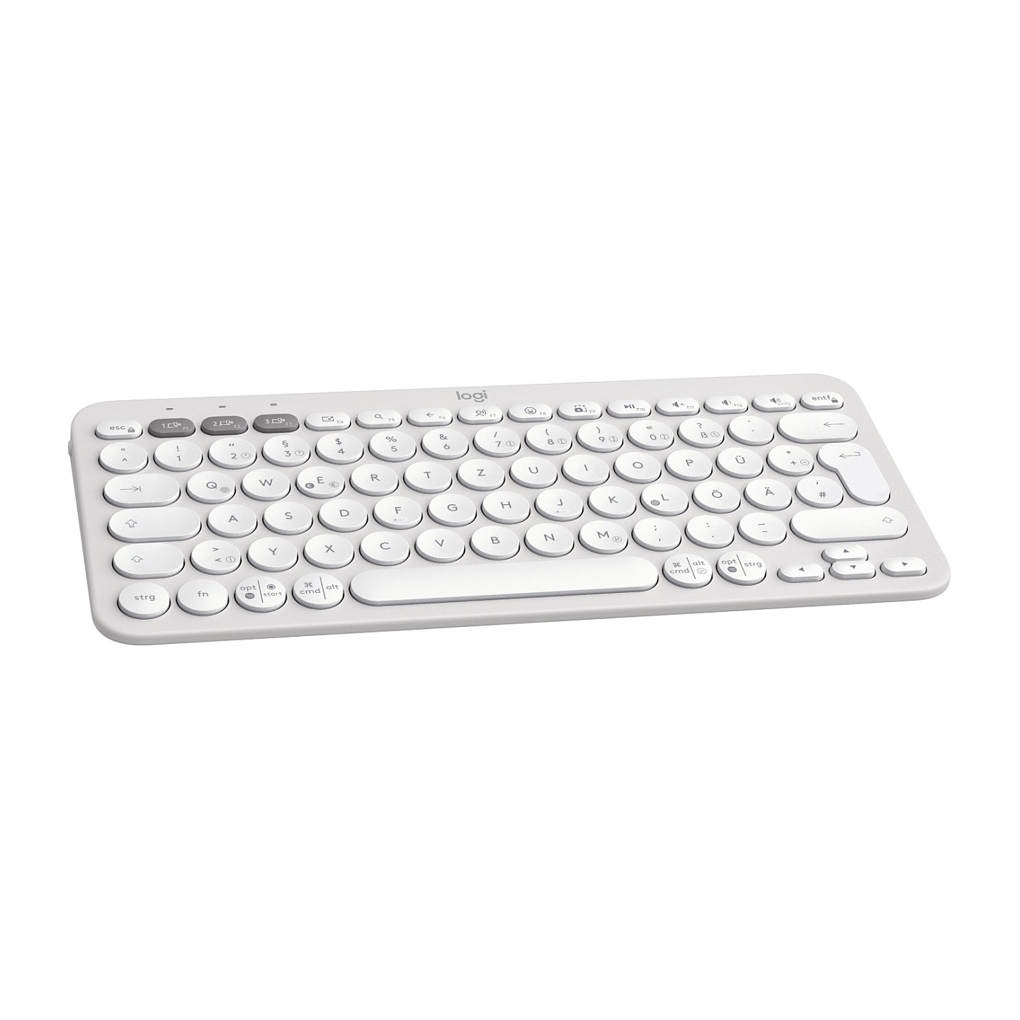 Logitech PEBBLE KEYS 2 K380S TONAL WHITE — Buy in Cyprus with Fast Delivery
