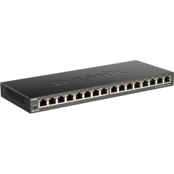 Buy D-Link DGS-1016S - 16-Port Gigabit Unmanaged Switch, Fanless, Black in Cyprus, Nicosia, Limassol, Larnaka, Pafos