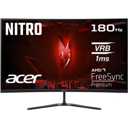 Buy Acer Nitro ED320QRS3bmiipx - 31.5in Curved VA Full HD 1920x1080, 180Hz, 1ms,... in Cyprus, Nicosia, Limassol, Larnaka, Pafos