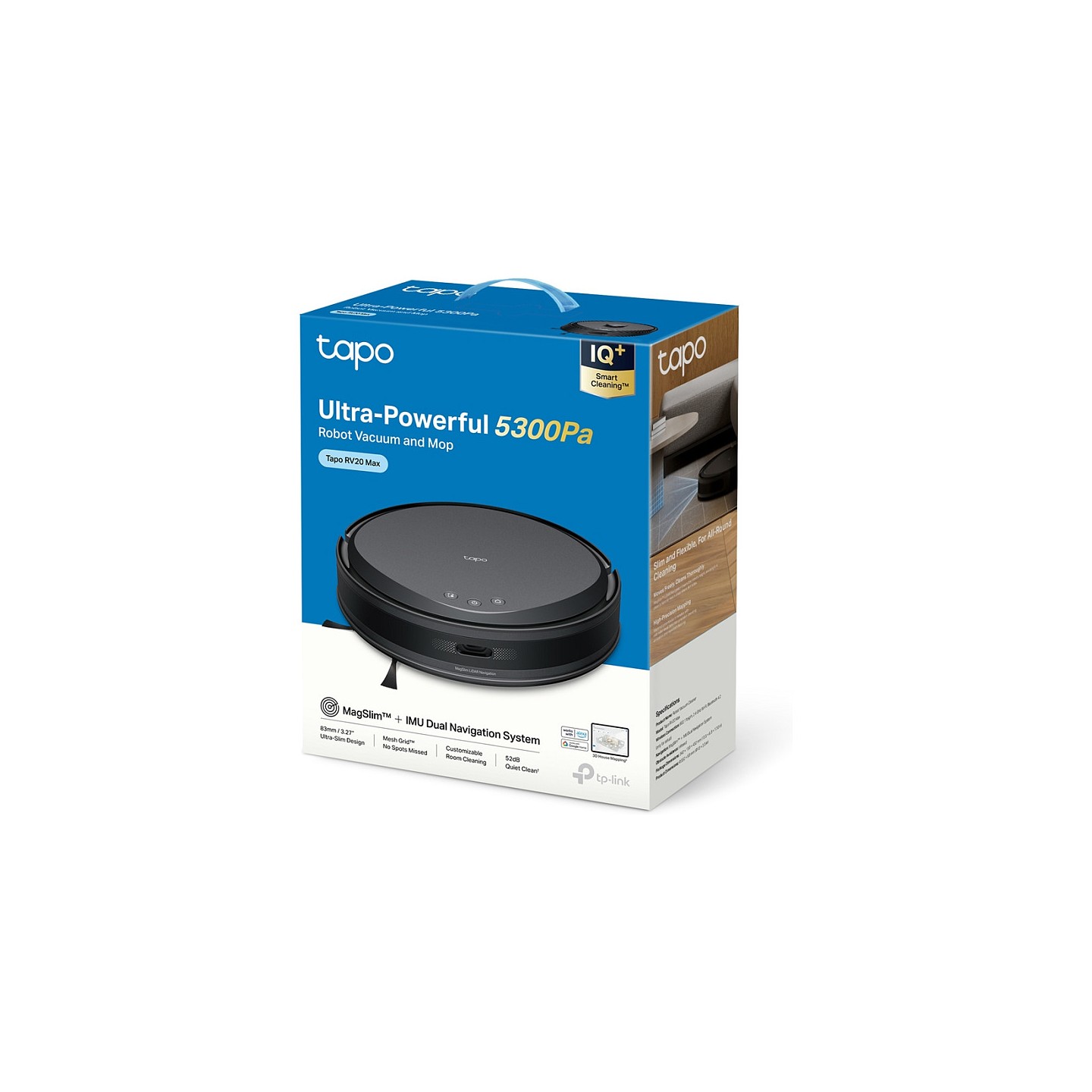 TP-Link Tapo RV20 Max Robot Vacuum Cleaner — Buy in Cyprus with Fast Delivery