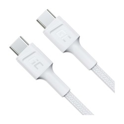 Green Cell KABGC30W USB-C to USB-C 1.2m 480Mbps PD 60W White (Boxed) — Buy in Cyprus with Fast Delivery