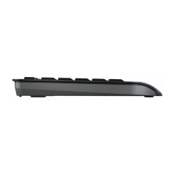CHERRY GENTIX DESKTOP - Tastatur-und-Maus-Set - kabellos - 2.4 GHz - GB - Schwarz (JD-7000GB-2)