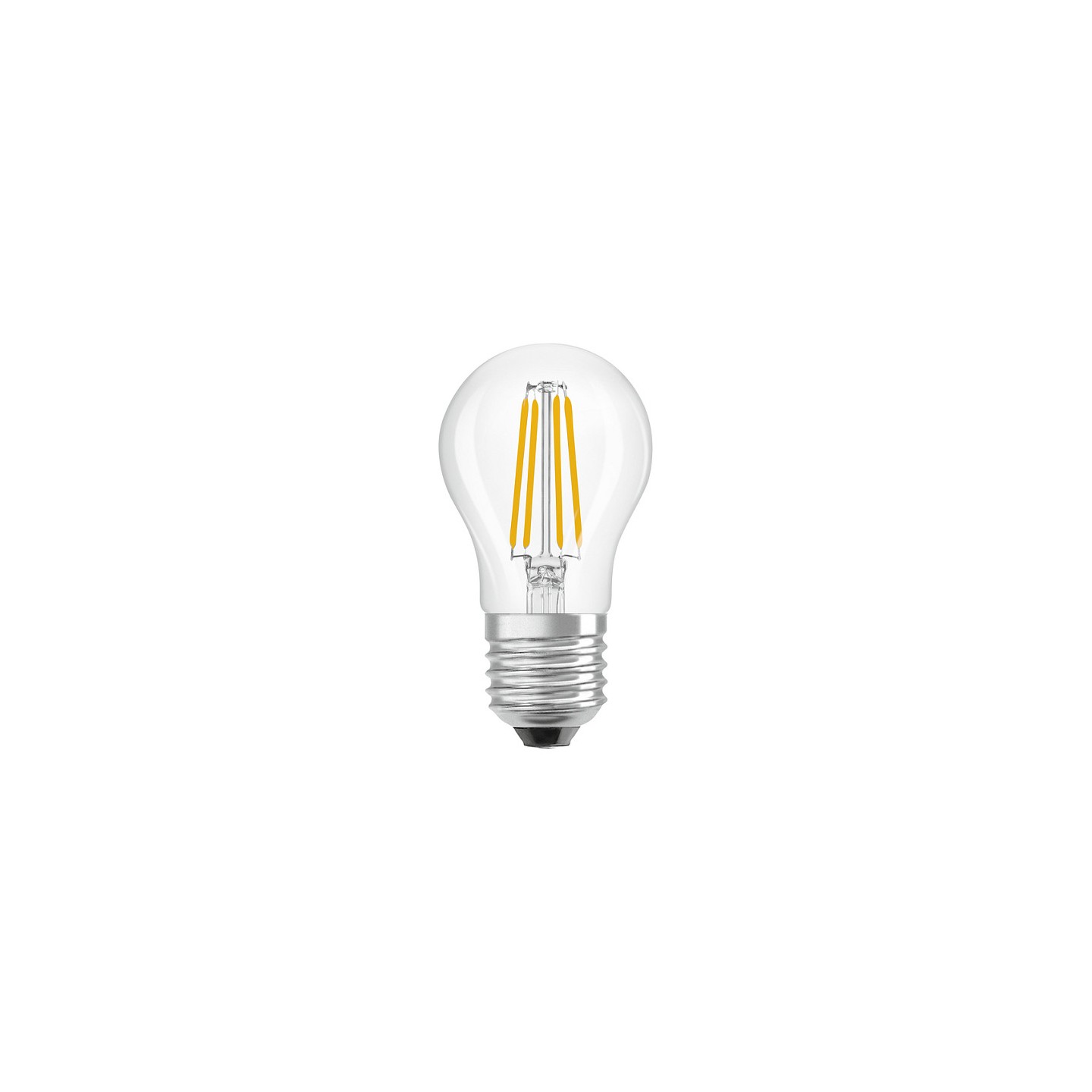 Osram LED Classic P 40 Filament DIM P 3.4W 827 Clear E27 Dimmbare LED-Lampen. klas — Buy in Cyprus with Fast Delivery