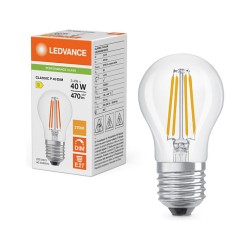 Osram LED Classic P 40 Filament DIM P 3.4W 827 Clear E27 Dimmbare LED-Lampen. klas — Buy in Cyprus with Fast Delivery