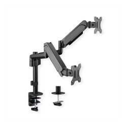 VALUE Dual LCD-Arm Trgerstange. 4 Gelenke. Tischmontage. 17-32 Zoll. bis 2x 9 kg — Buy in Cyprus with Fast Delivery