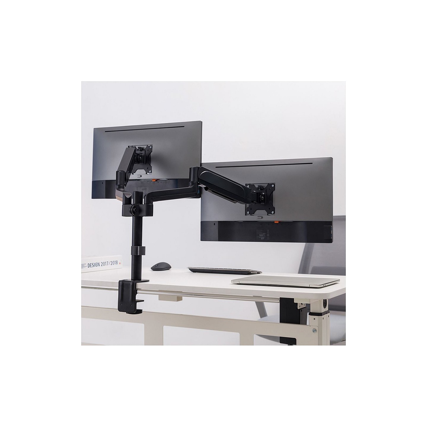 VALUE Dual LCD-Arm Trgerstange. 4 Gelenke. Tischmontage. 17-32 Zoll. bis 2x 9 kg — Buy in Cyprus with Fast Delivery