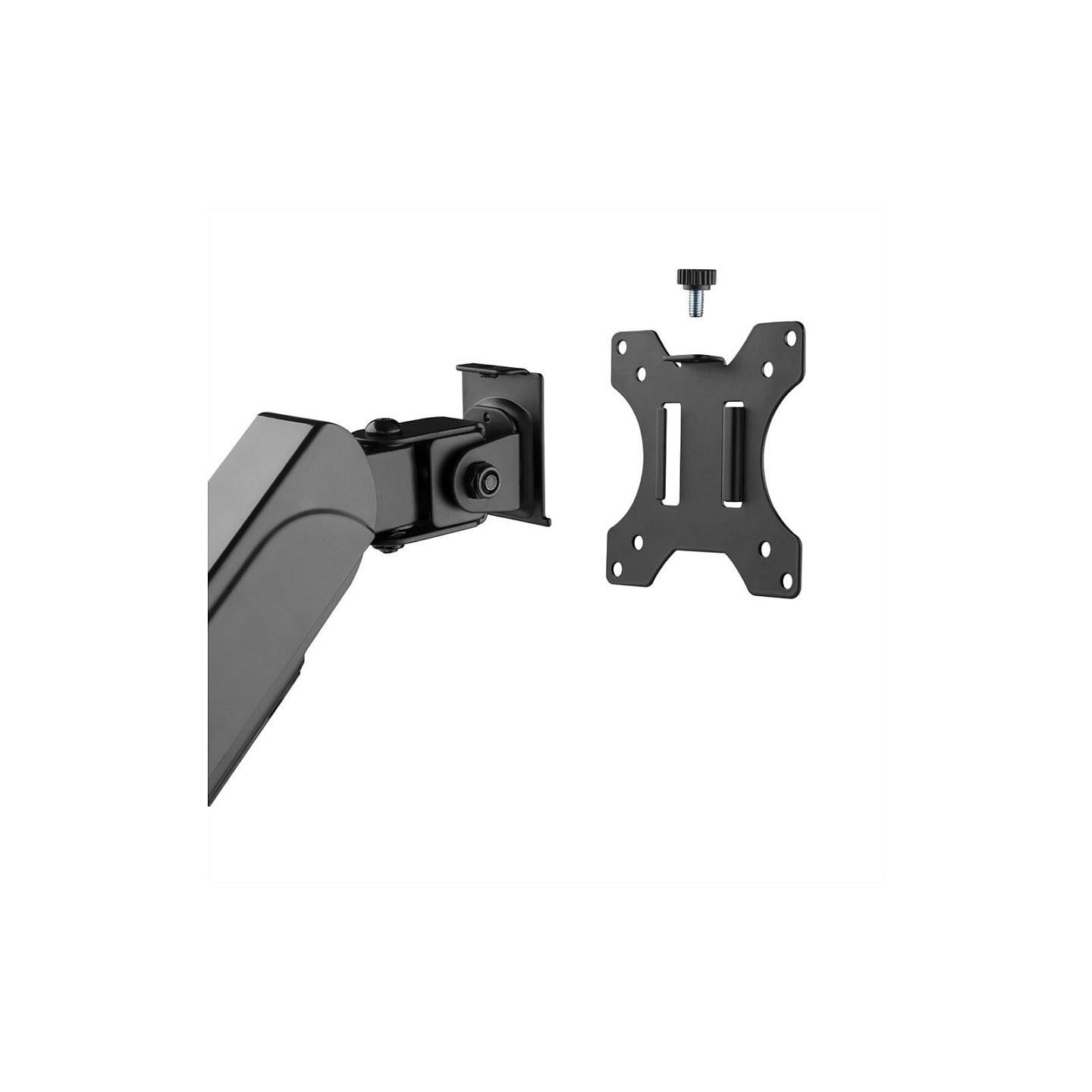 VALUE Dual LCD-Arm Trgerstange. 4 Gelenke. Tischmontage. 17-32 Zoll. bis 2x 9 kg — Buy in Cyprus with Fast Delivery