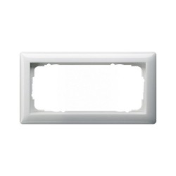 GIRA 100203 Rahmen 2f o.MS reinweiß Standard 55 o.Mittelsteg — Buy in Cyprus with Fast Delivery