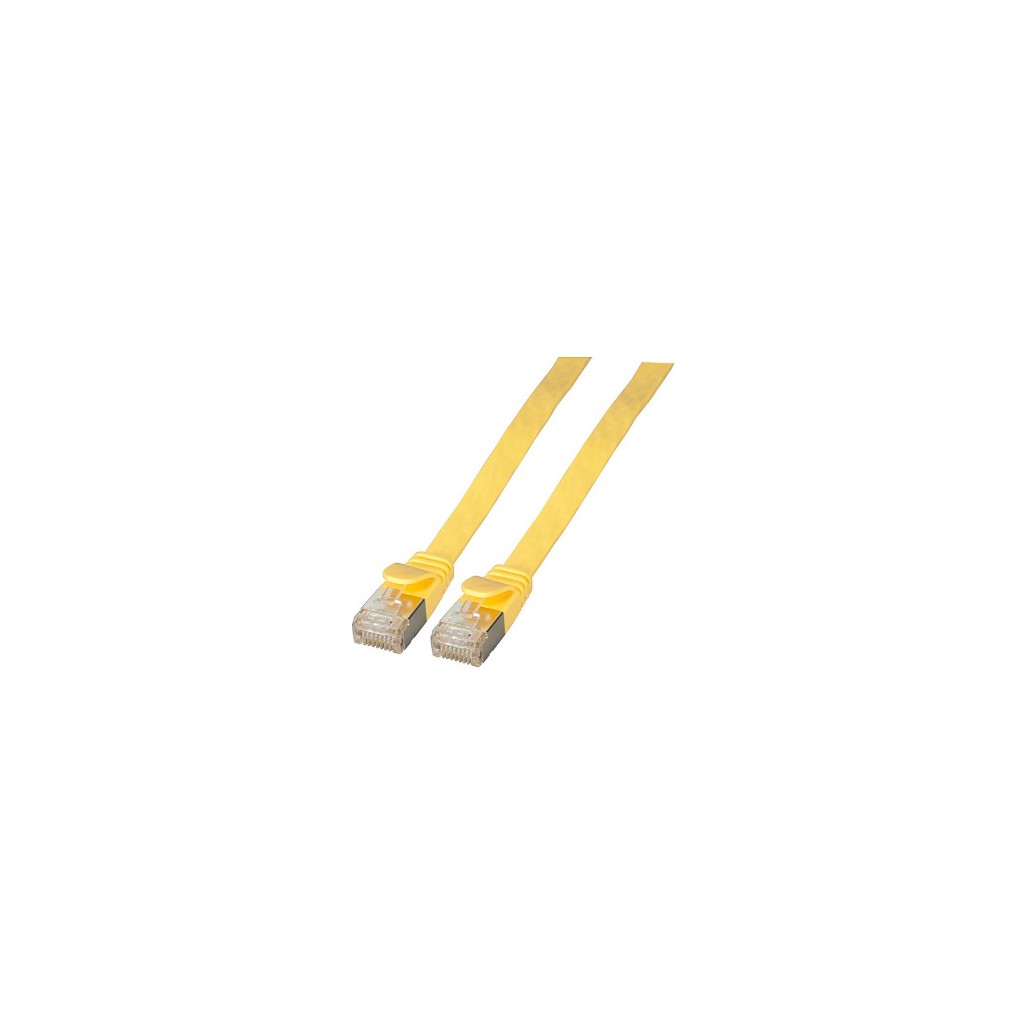 EFB RJ45 Flachpatchkabel U FTP Cat.6A PVC 1.50m gelb — Buy in Cyprus with Fast Delivery