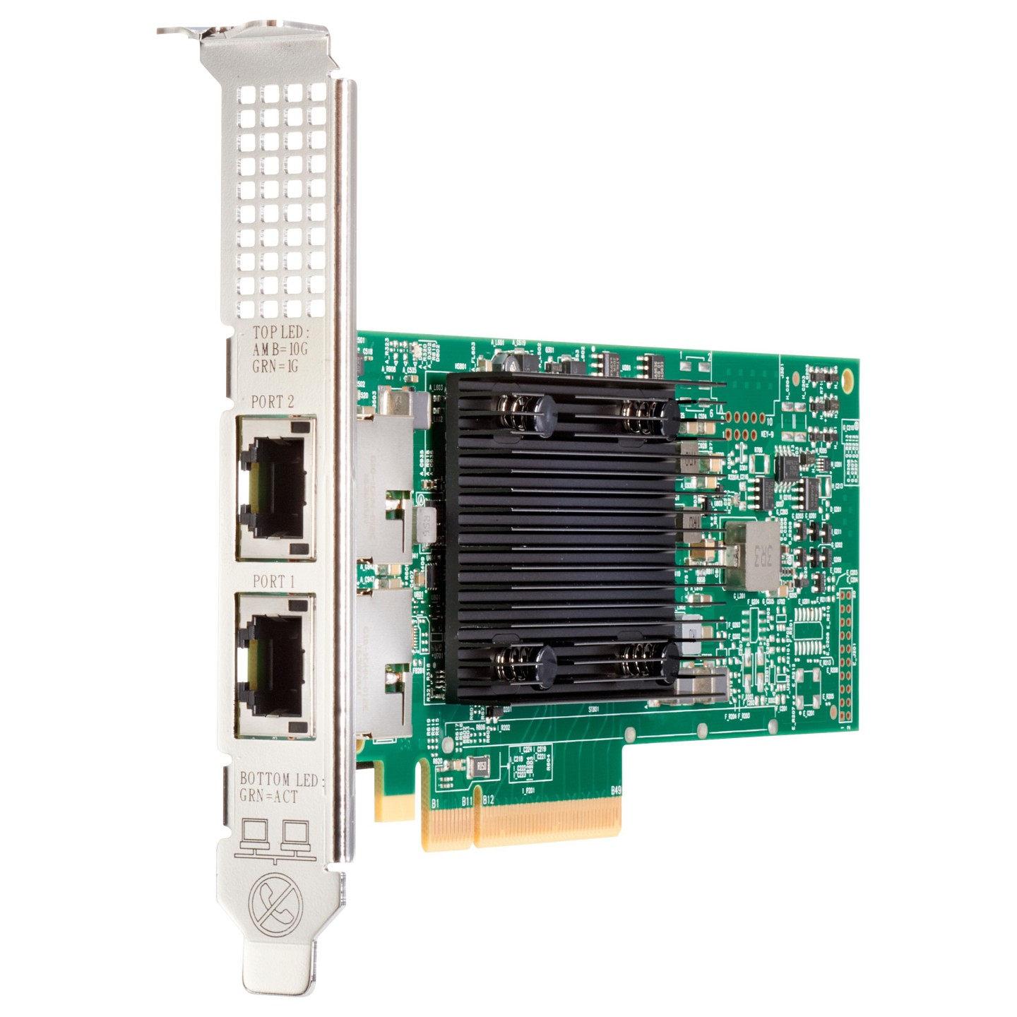 HPE Ethernet Adapter 10Gb 2-port BASE-T Broadcom BCM57416 — Buy in Cyprus with Fast Delivery