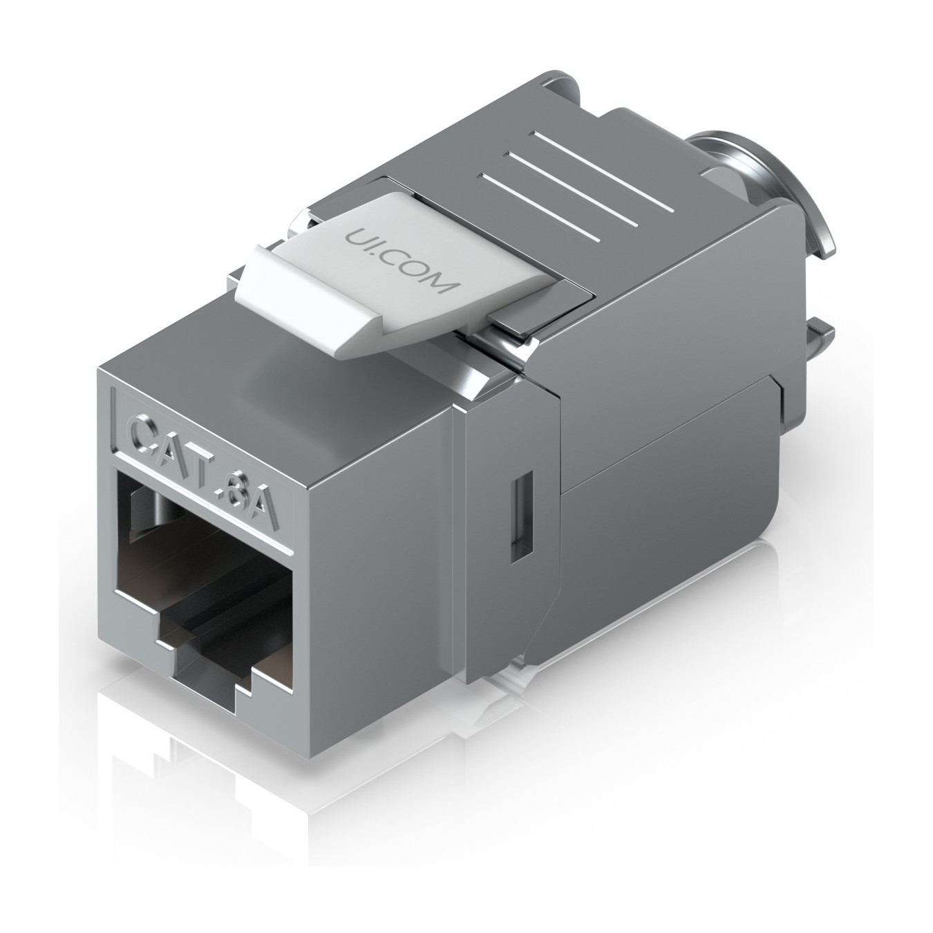 Ubiquiti Cat6A Keystone Jack - UACC-Keystone-Jack-C6A - Metallic Shielded RJ45, Cat6A, 12-pack