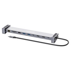 MANHATTAN 10-in-1 4K USB-C PD Dockingstation 2xHDMI — Buy in Cyprus with Fast Delivery