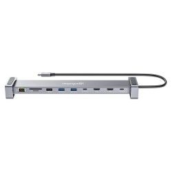 MANHATTAN 10-in-1 4K USB-C PD Dockingstation 2xHDMI — Buy in Cyprus with Fast Delivery