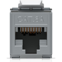 Ubiquiti Cat6A Keystone Jack - UACC-Keystone-Jack-C6A - Metallic Shielded RJ45, Cat6A, 12-pack