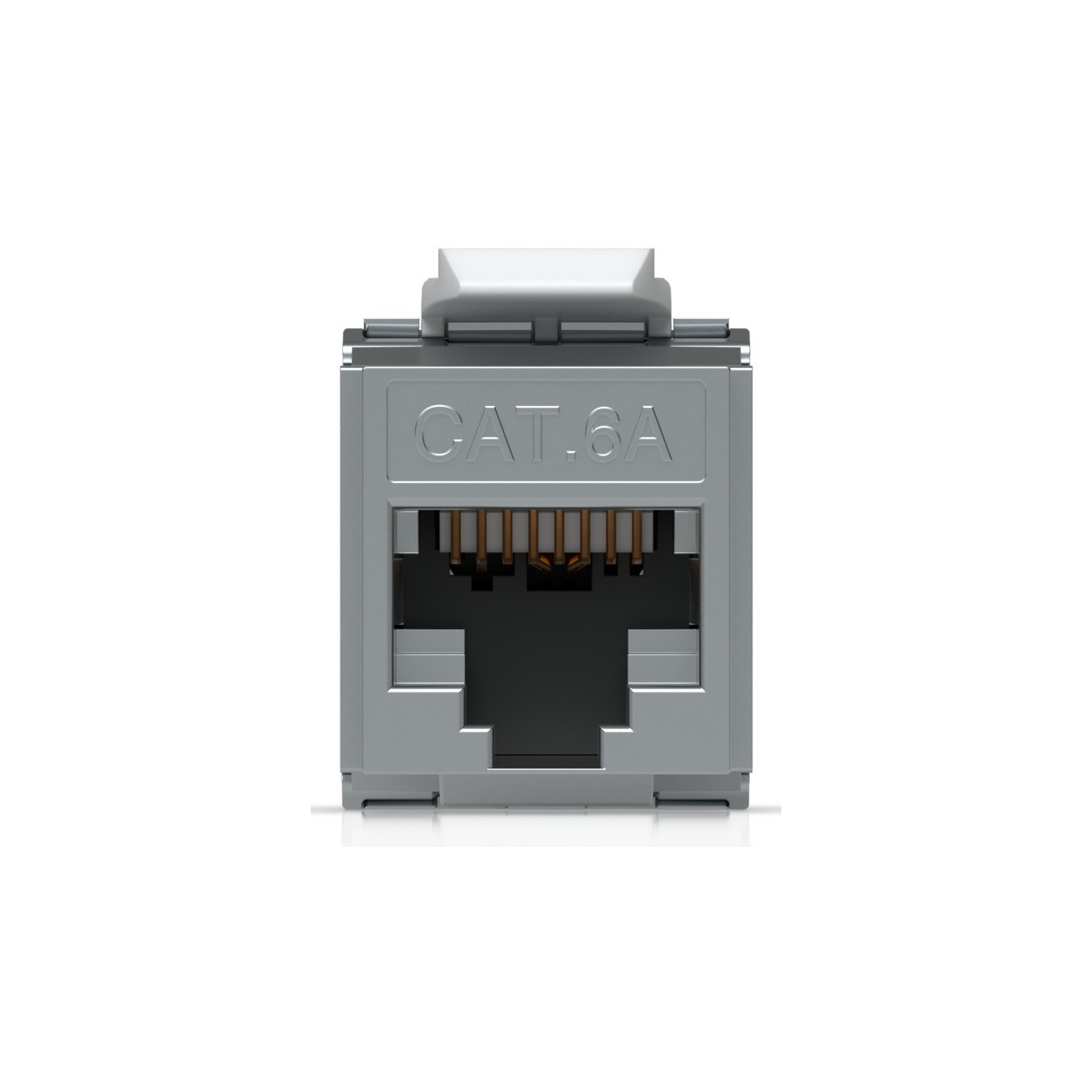 Ubiquiti Cat6A Keystone Jack - UACC-Keystone-Jack-C6A - Metallic Shielded RJ45, Cat6A, 12-pack