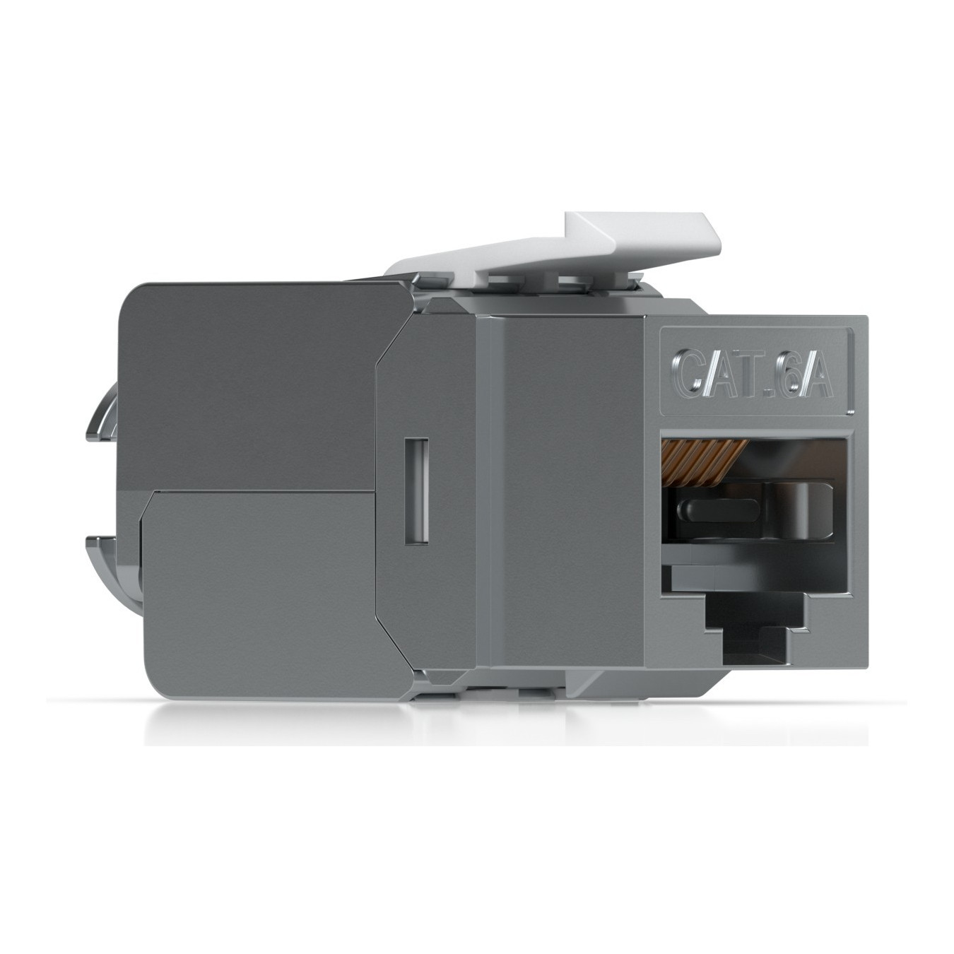 Ubiquiti Cat6A Keystone Jack - UACC-Keystone-Jack-C6A - Metallic Shielded RJ45, Cat6A, 12-pack