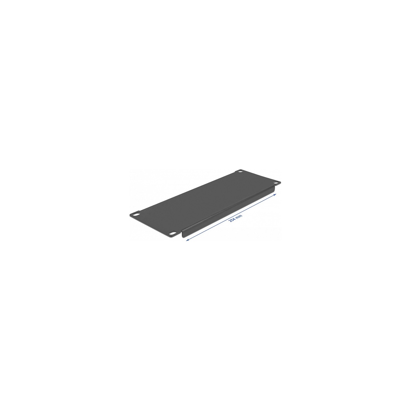 10? Netzwerkschrank Blindabdeckung 2 HE schwarz — Buy in Cyprus with Fast Delivery