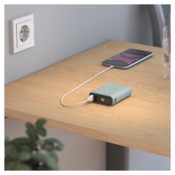 RealPower Powerbank PB-20000 PD light blue — Buy in Cyprus with Fast Delivery