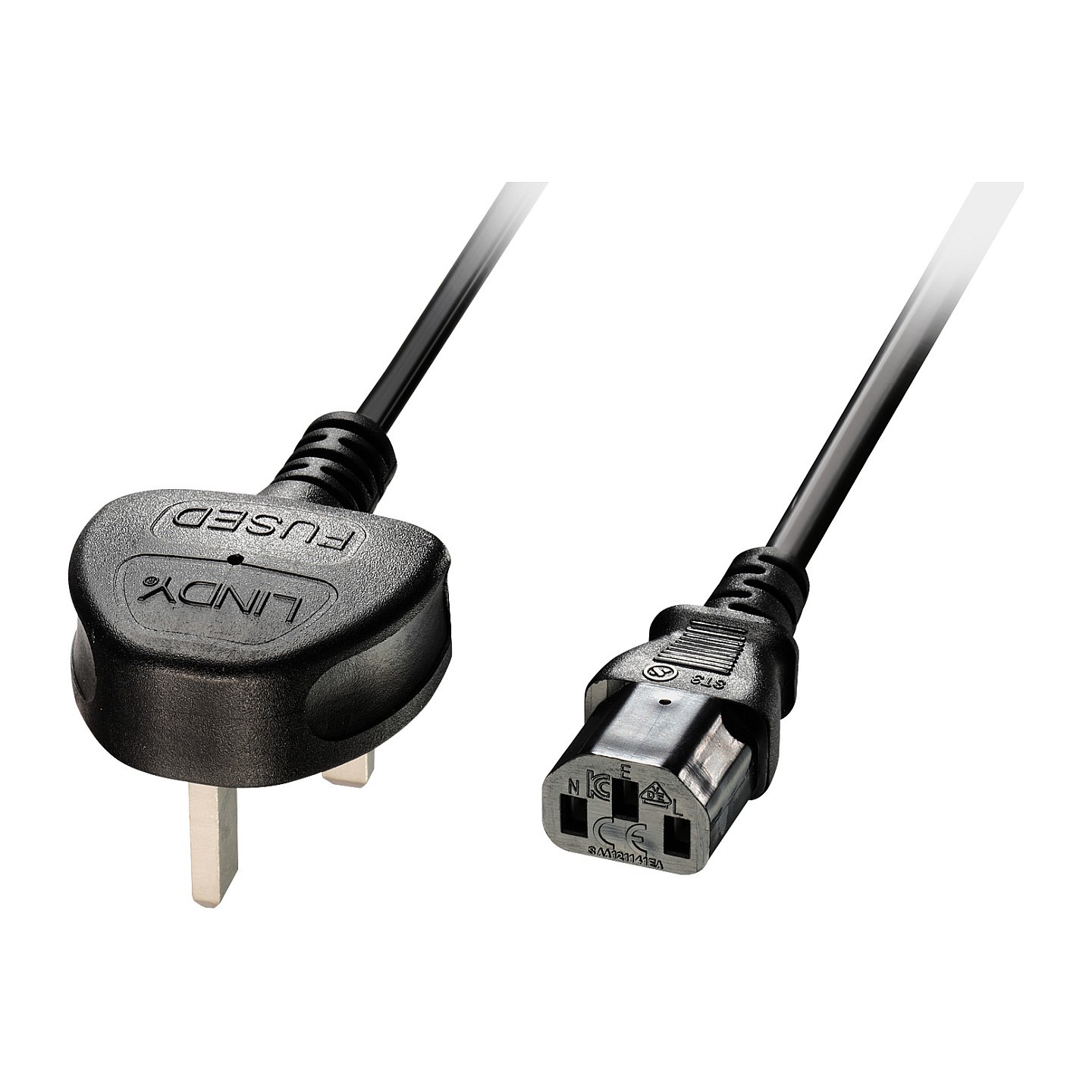 LINDY IEC-Netzkabel UK IEC-320 C13 5A 3 Pin 2m — Buy in Cyprus with Fast Delivery