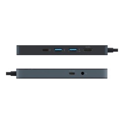 D TARGUS HyperDrive Flex 8 Port USB-C Hub Black — Buy in Cyprus with Fast Delivery