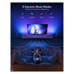 Govee RGBIC RGBIC TV Light Bars for 45'-70' TVs — Buy in Cyprus with Fast Delivery