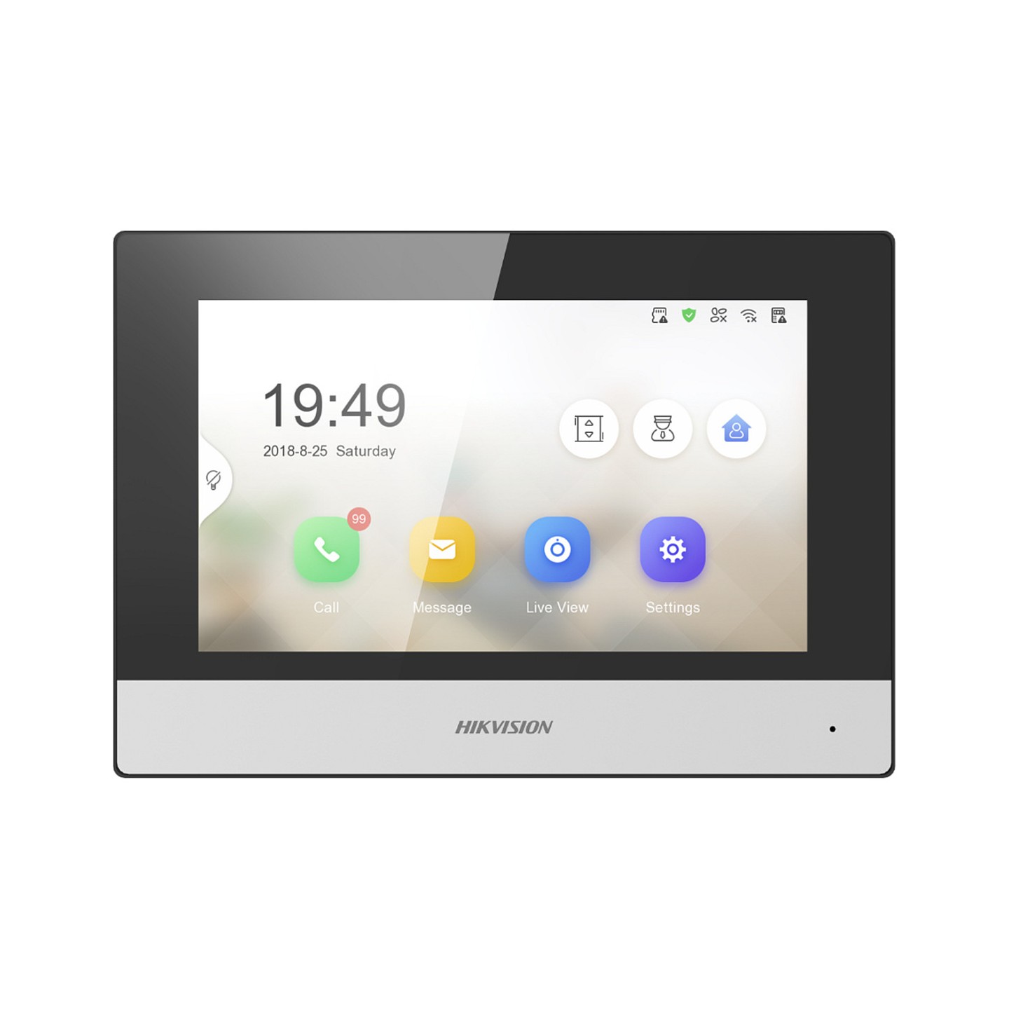 HikVision 7' Touchscreen Indoorstation DS-KH6320-WTE1 EU — Buy in Cyprus with Fast Delivery