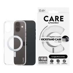 CARE Case Feature Silver Kickstand MagSAFE iPhone 16 Plus — Buy in Cyprus with Fast Delivery