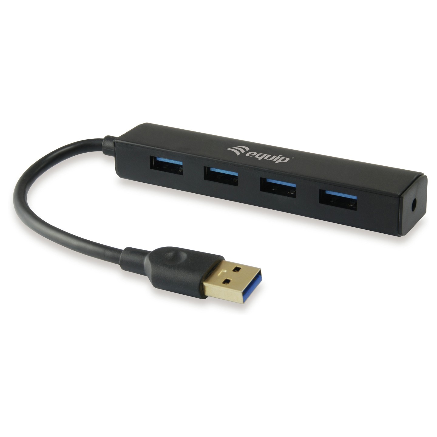 Equip USB-Hub 4-Port 3.0 - to 4x3.0 5Gbps o.Netzteil sw — Buy in Cyprus with Fast Delivery