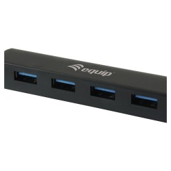 Equip USB-Hub 4-Port 3.0 - to 4x3.0 5Gbps o.Netzteil sw — Buy in Cyprus with Fast Delivery