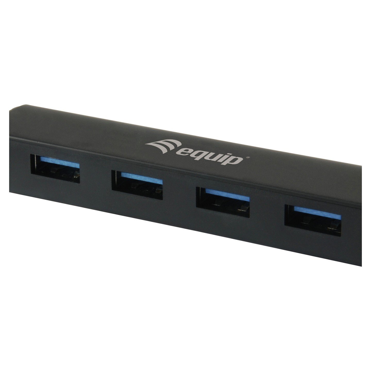 Equip USB-Hub 4-Port 3.0 - to 4x3.0 5Gbps o.Netzteil sw — Buy in Cyprus with Fast Delivery